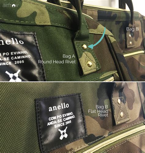 fake anello boston bag|anello bag authenticity checker.